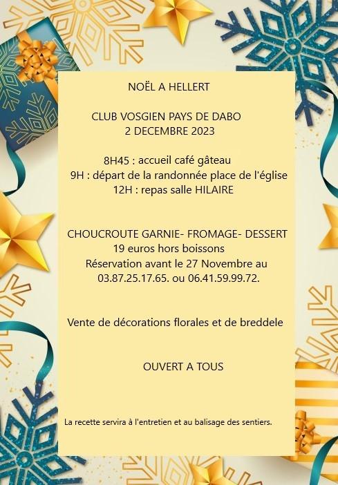 Affiche de noel club vosgien dabo 2023 v2